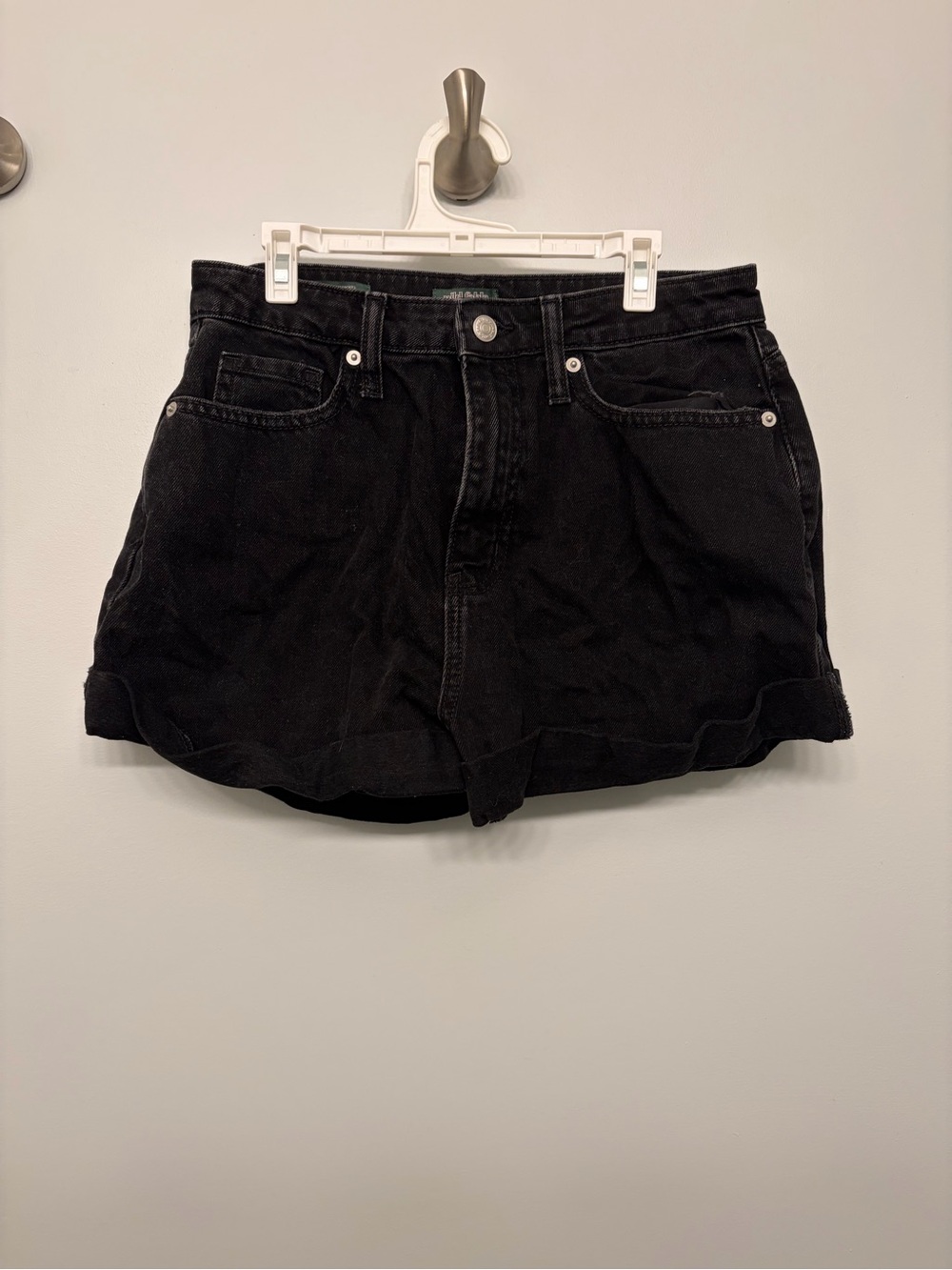 Wild FableBlack High-Waist Denim Women’s Shorts